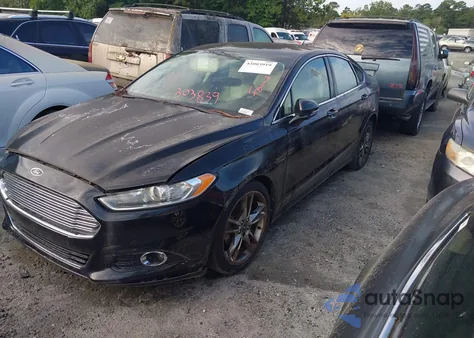 2014 Ford Fusion Titanium from USA, damaged, VIN 3FA6P0K97ER303839